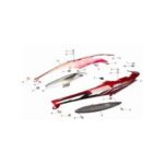 ARKA YAN PANEL SOL SİYAH ( JAGUAR 100 )
