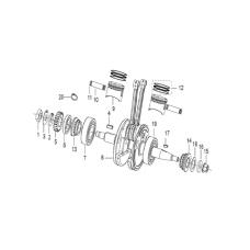 PİSTON SEKMAN TAKIM ( CRUISER 250 )