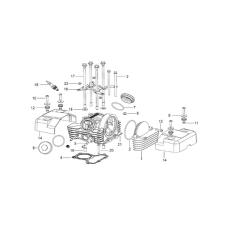 SİLİNDİR ÜST KAPAK I ( CRUISER 250 )