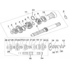 VİTES DİŞLİSİ TAKIM ( SUPERLIGHT150 )